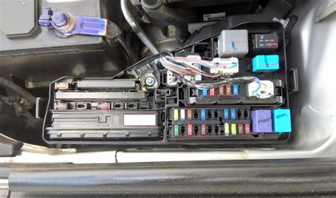 camry hybrid battery contactor relay junction box|2012 toyota Camry Hybrid fuse.